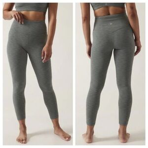 Athleta Elation Ultra High Rise 7/8 Tight Legging Grey Heather Size 3X